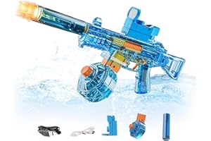 YUUFCY Electric Water Gun, 2025 New Automatic Water Gun, 26FT Super Powerful Pistol, Large Capacity Water Squirt Guns, Water Pistols Water Toy Guns for Summer Swimming Pool Beach Party (Blue)