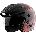 Vega Cruiser W/P Burgundy Helmet-M
