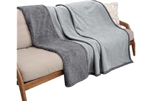 Pawsee Wasserdicht Hundedecke Katzendecken Waschbar, wasserdichte Decke für Große Hunde Sofaschutz Couch Überwurf, Flauschig Wasserdicht Liebesdecke für Schutzdecke Tagesdecke, XL 203 x 229cm