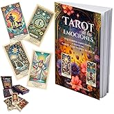 Tarot of Emotions - Deck of 80 Tarot Cards + Guide Book in Spanish + Illustrated Box | Oracle for Beginners | Self-Knowledge