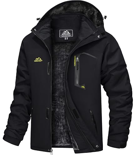 Craghoppers Men's Classic Kiwi Waterproof Jacket - Hooded Rain Coat With 7 Pockets (CMW715)