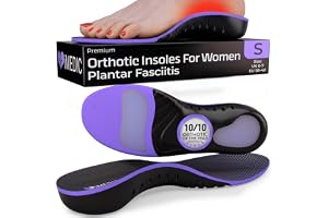 iMedic Orthotic Insoles for Women for Plantar Fasciitis Size S UK 6-7 - Arch Support for Women and Men - Shoe Inserts - Insol