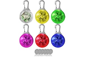 AVIDA ZEN Flashing Light Children's School Bag, Light Pendant Dog, Clip On with 3 Light Modes, Reflectors Cats, Joggers, Campers, Reflector School Bag Light, Dog Light