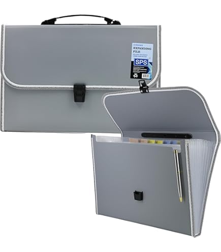 ZX Plus Leather File Folder 20-Leaf Certificate & Document