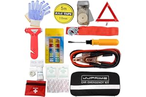 JJ PRIME Set de 12 dispositivos de seguridad y emergencia para el coche, caravana, furgoneta, de la marca WSS