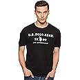 U.S. POLO ASSN. Men Comfort Fit Brand Print I683 Regular Fit T-Shirt - Pack of 1