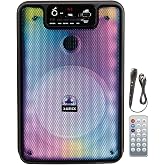 Sunix TWS 6.5" LED Bluetooth Speaker BTS-70 with Microphone