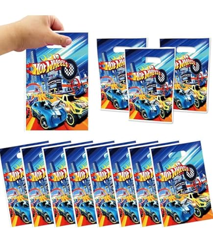 Set Stoviglie Compleanno Tema Auto - 10 Postazioni Con Tovaglia E Tovaglioli - Foto 4