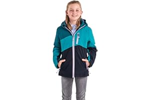 Killtec Mädchen Ksw 166 Grls Ski Jckt Skijacke/Funktionsjacke mit abzippbarer Kapuze und Schneefang