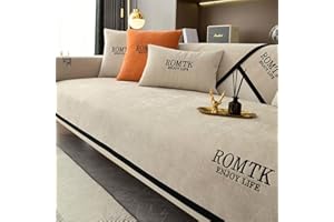 MTHGH Sofabezug Sofaschoner L Form u Form Ecksofa Anti-rutsch Couchschoner Couch Katze Hund Decke Überzug Sofaschutz Sofahusse Wasserdicht,beige-70x180cm