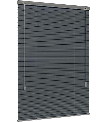 aluminium jaloezie 25 mm matzwart (kleurnr. 320) 100x130 cm (bxh) kopen? Jaloezieën