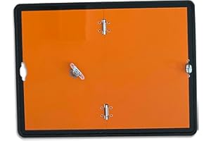 TRUPA Pannello di avvertimento ADR arancione, 400 x 300 mm, pieghevole, GGVS/ADR, GGVE/RID, riflettore