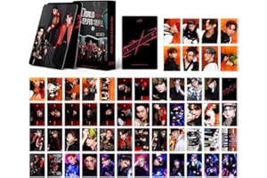 SAMSHINE Kpop Lomo Cards Ateez 55Pcs Ateez Will Photo Cards ATEEZ THE WORLD EP.FIN: WILL Cards Set Kpop Ateez Merch Lomo Photocard Set Gift for Fans (AT-will)