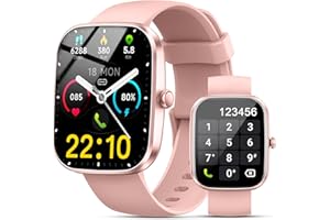 MATAST Smartwatch Uomo Donna, 1.91'' Orologio Smartwatch con Effettua/Risposta Chiamate, Smart Watch Impermeabil IP68, 110+ Modalità Sportive Fitness Tracker con Cardiofrequenzimetro/SpO2/Contapassi/Sonno