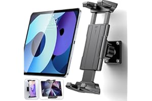 XWXELEC Tablet Mount Wandhalterung, Ipad Wandhalterung Beschädigungsfreie Universal-Wandhalterung für iPad Pro Air Galaxy Fire HD 7"-12,9" Tablet-Halter