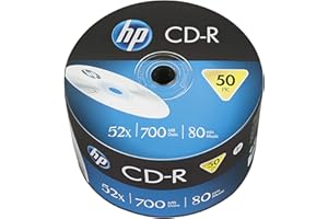 HP CD-R 52X 50PK BULK HP 700MB