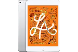 2019 Apple iPad Mini (7,9-pulgadas, Wi-Fi + Celular, 256GB) Plata (Reacondicionado)