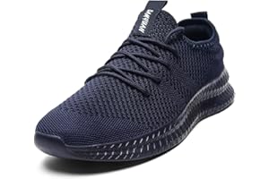 Tvtaop Mens Trainers Running Walking Shoes Fashion Air Sport Sneakers Outdoor Athletic Gym Fitness Workout Jogging Training