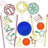 24 pcs Bubble Machine,Soap Bubbles,Bubble Wands,Bubble | Giant Bubble Wand, Children's Soap Bubbles, Giant Soap Bubbles, for