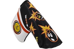 Big Teeth Cubierta magnética para cabeza de putter de hoja de golf, tipo Ping, para Scotty Cameron Taylormade Odyssey Headcover