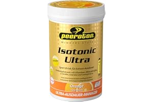 ‎PEEROTON Peeroton Isotonic Ultra Orange- Kohlenhydratreiches Elektrolyt Pulver mit Mineralstoffen und Vitaminen, isotonisches Hochleistungs Getränk mit Colostrum Komplex Q10-300 g
