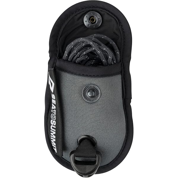Exped Vista A6 - Organizer In Rete Trasparente Grigia Con Dettagli Giallo Neon, 21x12 Cm