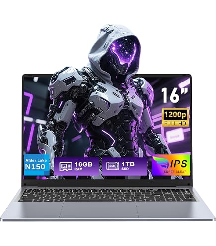 Ordinateur Portable 15,6 Pouces FUNYET - Intel I3, 16 Go RAM, 1 To SSD, Windows 11, écran FHD, WiFi 5, Bluetooth 5.0
