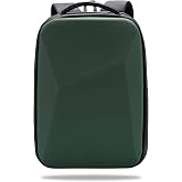 Classone GA-0017 Gauntlet V1 Sert Kabuk Serisi 15.6 inch WTX Pro Su Ge&ccedil;irmez Kumaş Laptop &Ccedil;antası -Yeşil