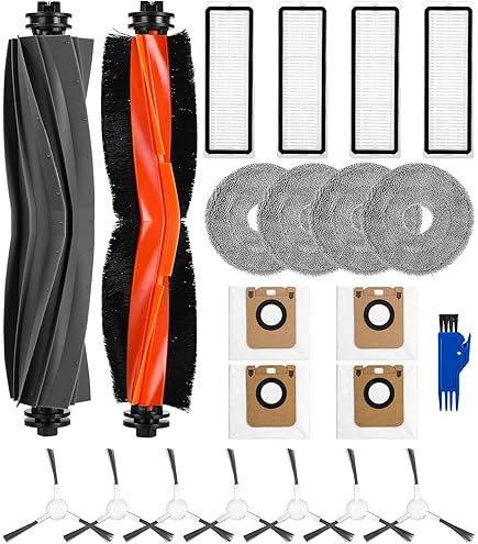 Luernas Lot De 24 Accessoires Pour Aspirateur Robot Dreame L20 Ultra
