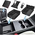XINTUO Center Console Organizer Tray Compatible for 2022 2021 Tesla Model 3 (Pack of 5) 3 Pieces