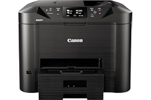 Canon MAXIFY MB5450 All-In-One Inkjet Colour Printer - A4 Print, Copy, Scan, Fax - 500 sheet capacity, Wi-Fi, Ethernet, Cloud Link - ADF, Double Sided Scanning - Small Office Printer