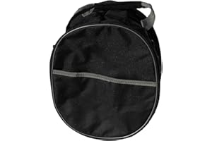 Rhinegold ESSENTIAL HORSE RIDING HAT BAG – Durable Cordura Nylon, Full Zip, Strengthened Handles, Spacious Storage for Equestrian Gear, Pink, Red, Navy or Black