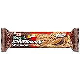 Eti Bur&ccedil;ak S&uuml;tl&uuml; Kakaolu Kremalı Yulaflı Bisk&uuml;vi 100 g x 12 Adet
