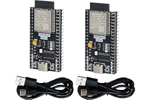 Freenove ESP32 Dev Board Kit (2 Pack), Dual-core 32-bit 240 MHz Microcontroller Development, Onboard WiFi+BT, Python C Code