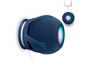 SPORTLINK Homepod Mini Support Mural pour la Maison - Mini Support Homepod Gestion des Cordons intégrée Conception Peu encombrante-Bleu