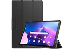YRH Custodia per Lenovo Tab M10 Plus 3a gen 10,6 pollici 2022, [Auto Wake/Sleep] Smart Ultra Slim Leather Stand Flip Cover [TB125FU /TB128FU /TB128XU] (nero)