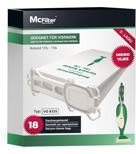10 Sacchetti Per Aspirapolvere Bosch VBBS07Q8V0 + 2 Filtri &ndash; ZZ-Clan, 5 Strati, Per Allergici