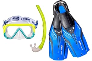 Mares Set Nateeva Keewee Jr plongée Unisexe-Youth