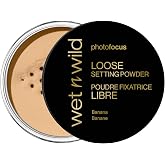 wet n wild Photo Focus Polvo Fijador Suelto, Polvo Fijador Sedoso y Liviano para Fijar, Matificar, Absorber la Grasa y Hacer