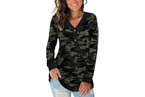 AUSELILY T-Shirt décontracté d'été sans Manches à col en V pour Femmes