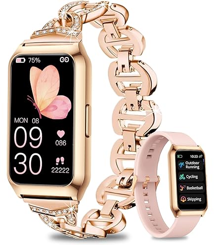 Montre Connectée Femme Homailida - Écran 1,47" HD, Étanche IP68, Suivi Sommeil & SpO2 - Idéal Sport & Quotidien