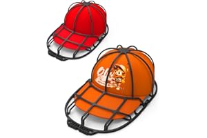 XQXA Hat Cleaners, 2-Pack Adult/Kid's Hat Washer Frame, Black