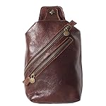 FLORENCE LEATHER MARKET MARSUPIO A TRACOLLA UOMO IN VERA PELLE DI VITELLO 6561