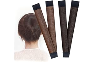 SIOPPKIK Chignon Facile Per Capelli,2 PCS French Twist Accessori Capelli Ciambelle Chignon Magic Bun Maker per Ragazza Donne (2 Colori)