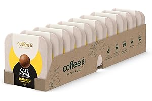 CoffeeB by café royal 90 Boules de café Espresso - spécialement conçues pour l'utilisation de la machine à café CoffeeB - 90 Boules
