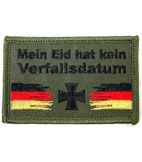 Das Ist Mein Gewehr Klett-Aufnäher - Militär Patch Für Rucksack & Jacke 50x80mm