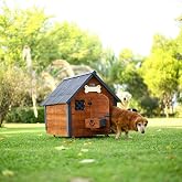 Mandu Isı Yalıtımlı Ahşap K&ouml;pek Kul&uuml;besi Medium