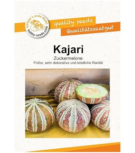 Melonensamen Mangomel F1 – 10 Korn Pro Portion – Frühe, Aromatische Mangomelone