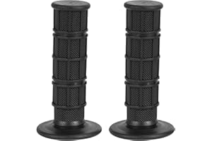Bopfimer Motorradgriffe Lenker Griffe Motorrad 22mm Gummi Motocross schwarz
