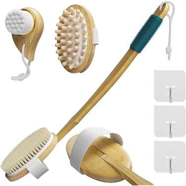 Silikon Duschbürste Mit Seifenspender – Peeling, Massage, Sanft Für Gesicht & Körper, Rutschfester Griff